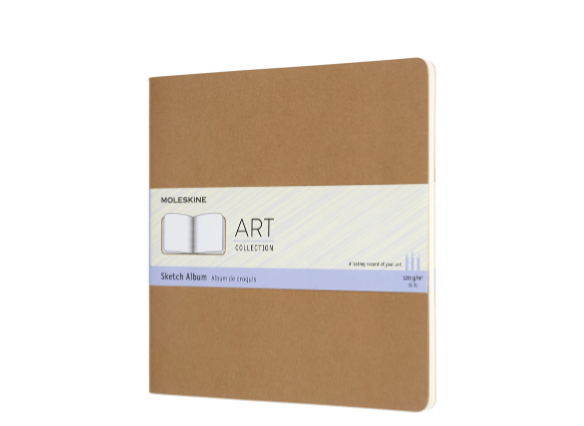 Блокнот Moleskine Art Cahier [artska5p3] 44 л твердая обложка artska5p3 бежевый