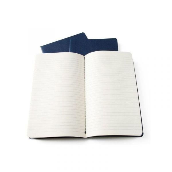 Блокнот Moleskine Cahier Journal CH016D17 40 л в линейку твердая обложка qp416 бежевый