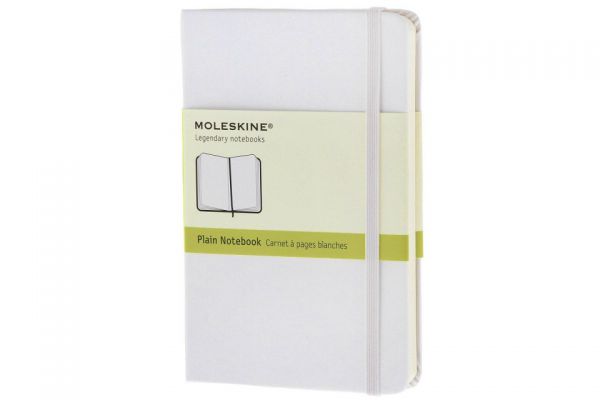 Блокнот Moleskine Large Plain Notebook, белый