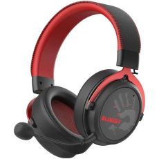 Bluetooth-гарнитура A4Tech Bloody MR590 Sports беспроводные bluetooth/радио/3,5 mm красный/черный