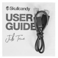 Bluetooth-гарнитура Skullcandy Jib True синий/желтый