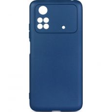 Чехол (клип-кейс) DF poCase-03 [pocase-03 (blue)] для Xiaomi Poco M4 Pro, синий