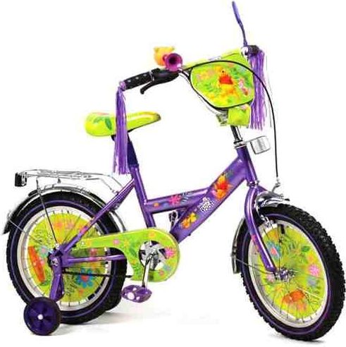 Детский велосипед Disney WTP16C-7 Purple green