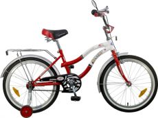 Детский велосипед NOVATRACK Zebra 20 (2014) Red white