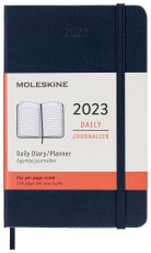 Ежедневник Moleskine CLASSIC Pocket А5 датированный 200 л в линейку синий сапфир