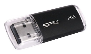 Флешка Silicon Power 8Gb ULTIMA II-I Series SP008GBUF2M01V1K USB2.0 черный