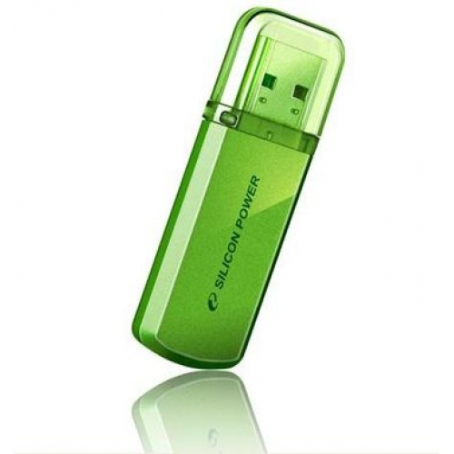 Флешка Silicon Power Helios 101 16Gb Green 16Гб зеленый