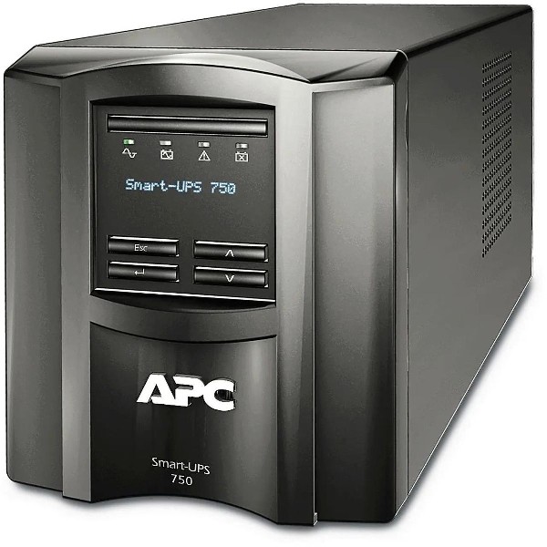 Источник бесперебойного питания APC Smart-UPS SMT750IC черный, 750BA.