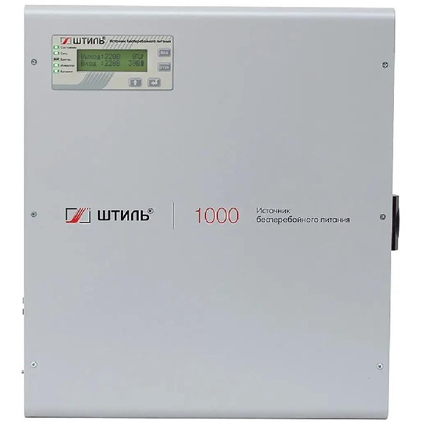 Источник бесперебойного питания Штиль SW1000L черный, 1000BA.