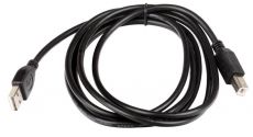 Кабель Gembird USB 2.0 AM/CM 1.8 м (пакет) черный ( CCP-USB2-AMCM-6)
