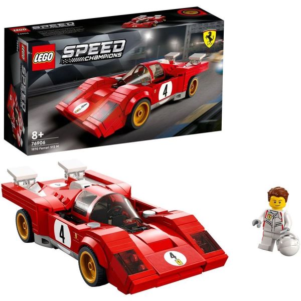 Конструктор Lego 1970 Ferrari 512 M 76906 291 деталей