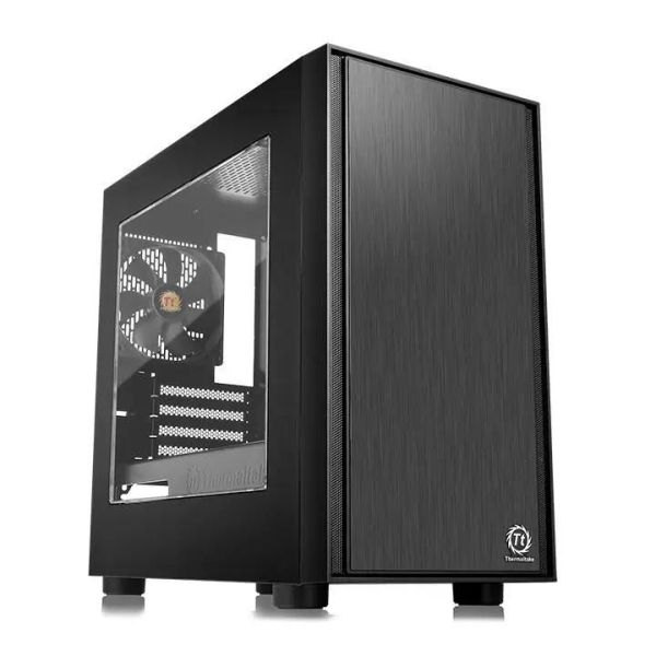 Корпус Thermaltake H17 window Micro-Tower черный [ca-1j1-00s1wn-00]