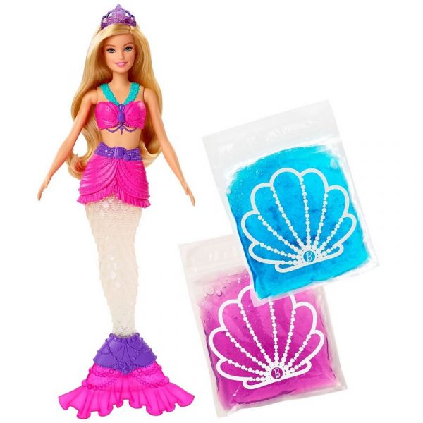 Кукла Mattel GKT75 Barbie Дримтопия Русалочка со слаймом