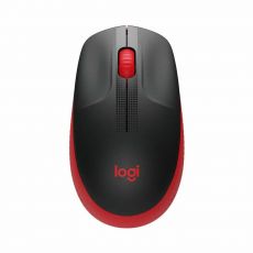 Мышь Logitech M190 оптическая, беспроводная, USB, черный/синий 910-005925