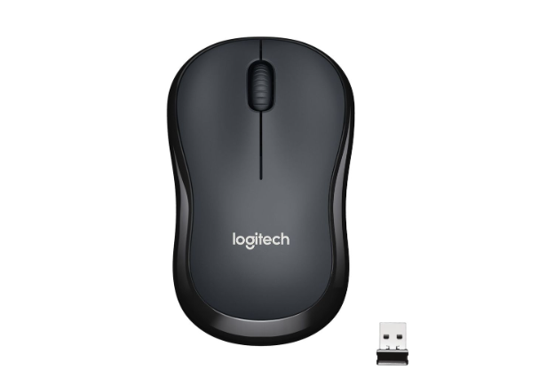 Мышь Logitech M220 темно-серый темно-серый