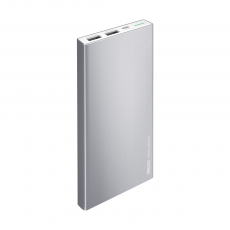 Внешний аккумулятор Deppa NRG alum 10000 mAh, графит 2.1A 2 USB 33515