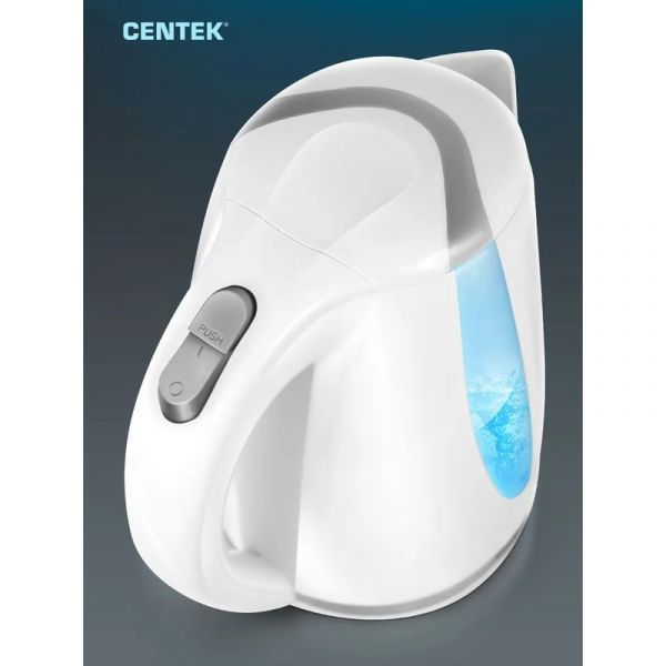 Электрический чайник Centek CT-0040 белый 1,8 л