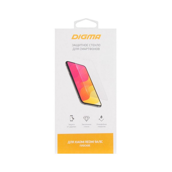 Защитное стекло для сотового телефона Digma [dgg1xr9aca] для Xiaomi Redmi 9A/9C/10A